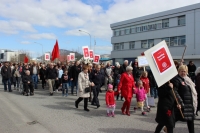 1. maí á Akranesi - Frábær þátttaka og stemning