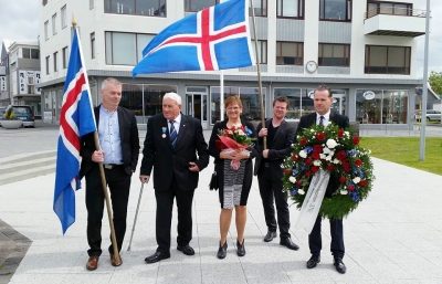 Jóhannes Eyleifsson heiðraður á sjómannadaginn